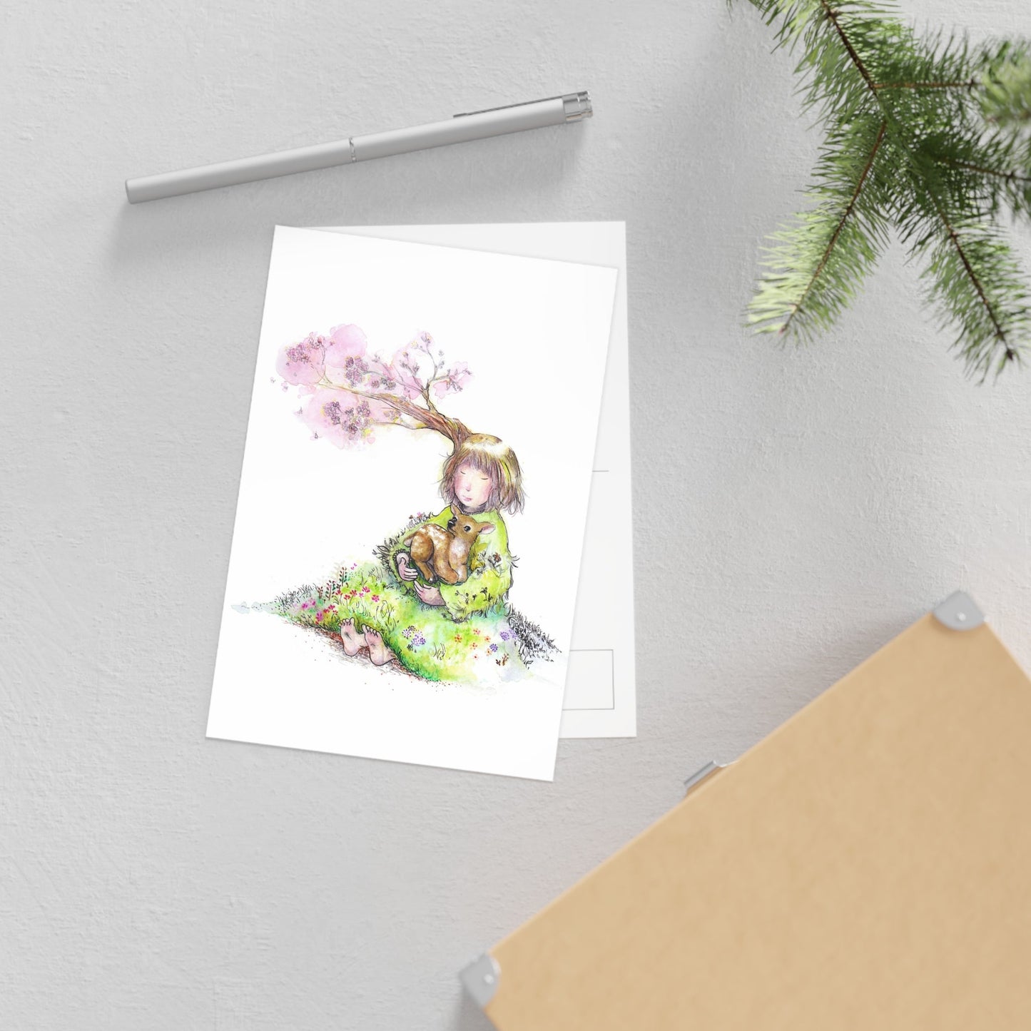 Springtime Fine Art Postcards