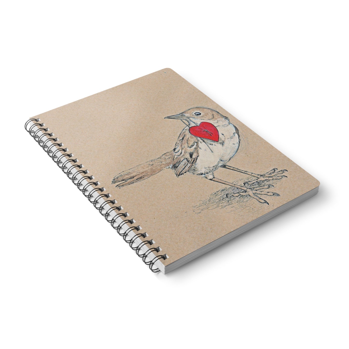 Nightingale Wirobound Softcover Notebook, A5