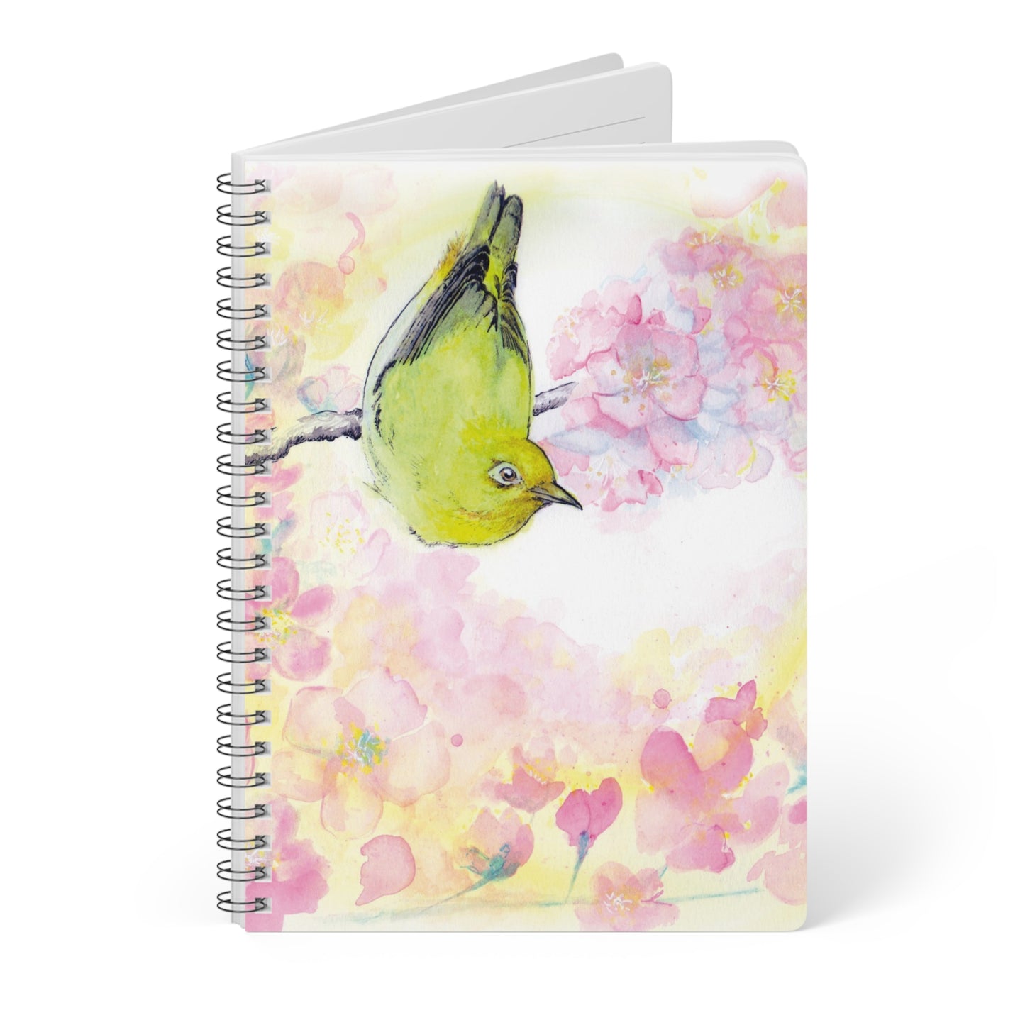 Warbler Wirobound Softcover Notebook, A5